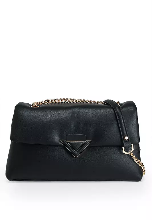 Large Soft Puff Sling Bag