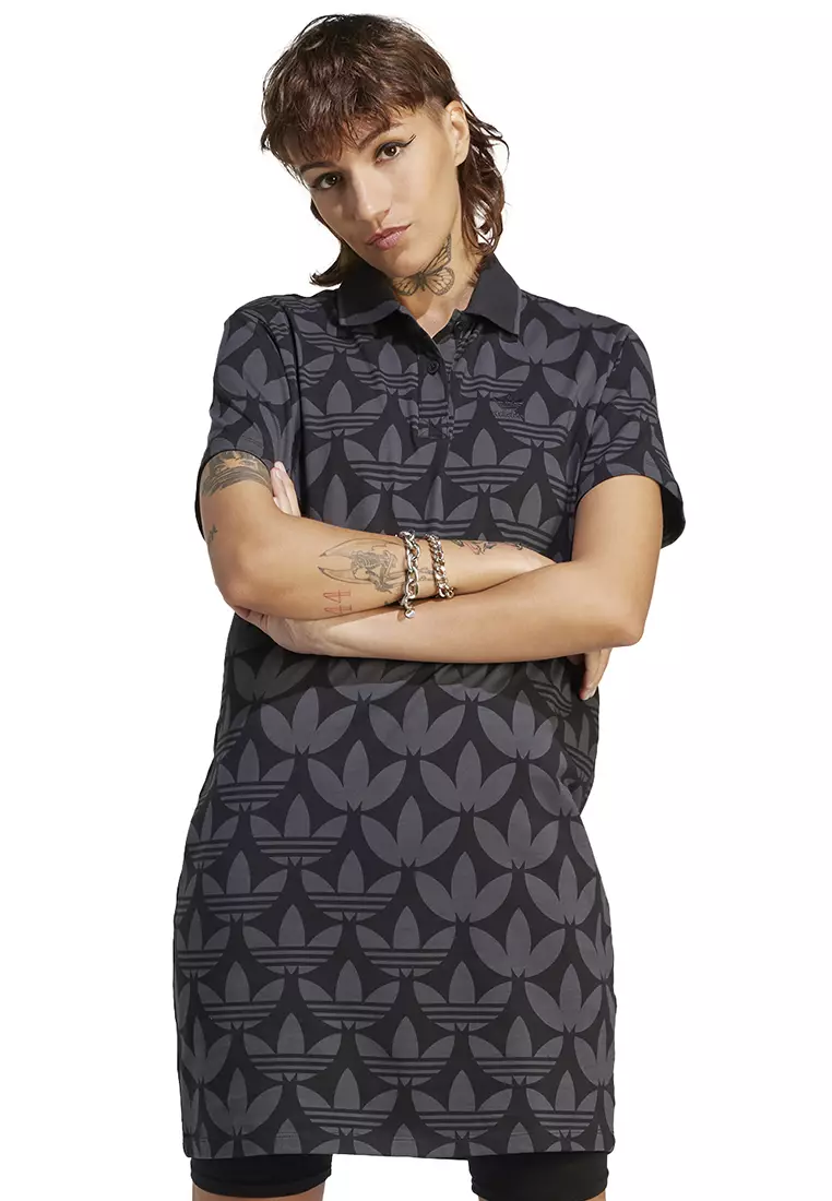 adidas Trefoil Monogram Polo Dress