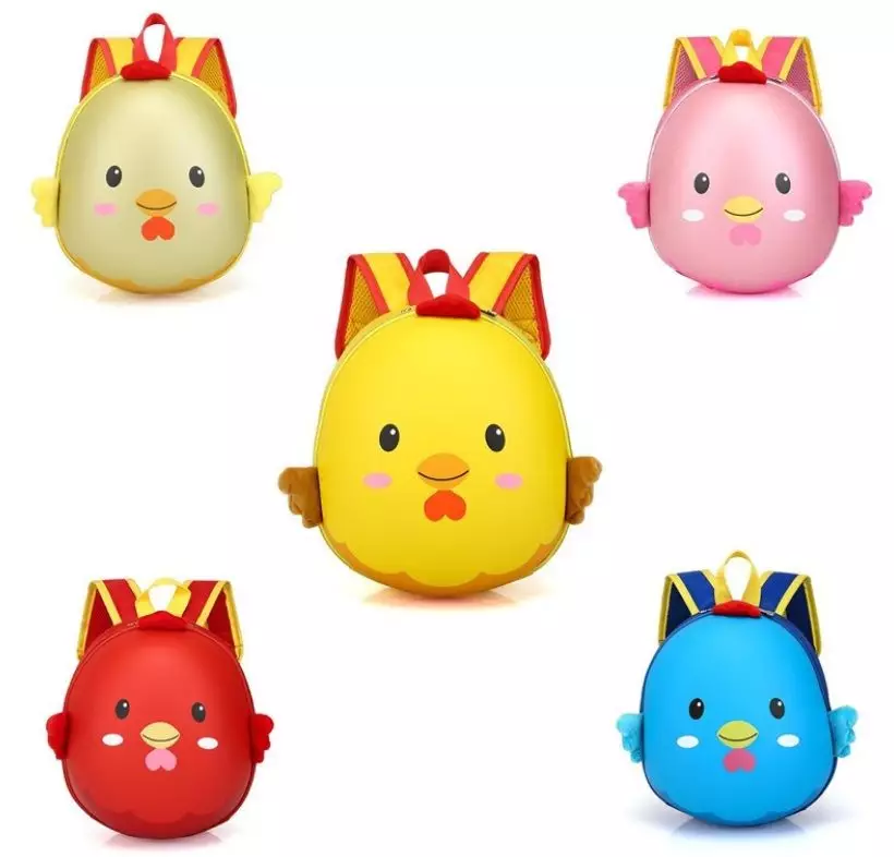 TAS RANSEL ANAK BACKPACK ANAK 3D Hard Shell - Blue Chic