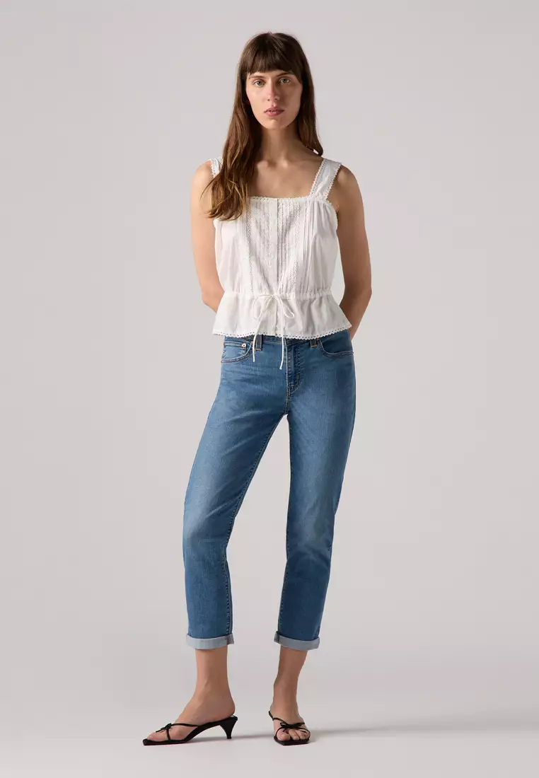 Women's Mid-Rise Boyfriend Jeans 19887-0362