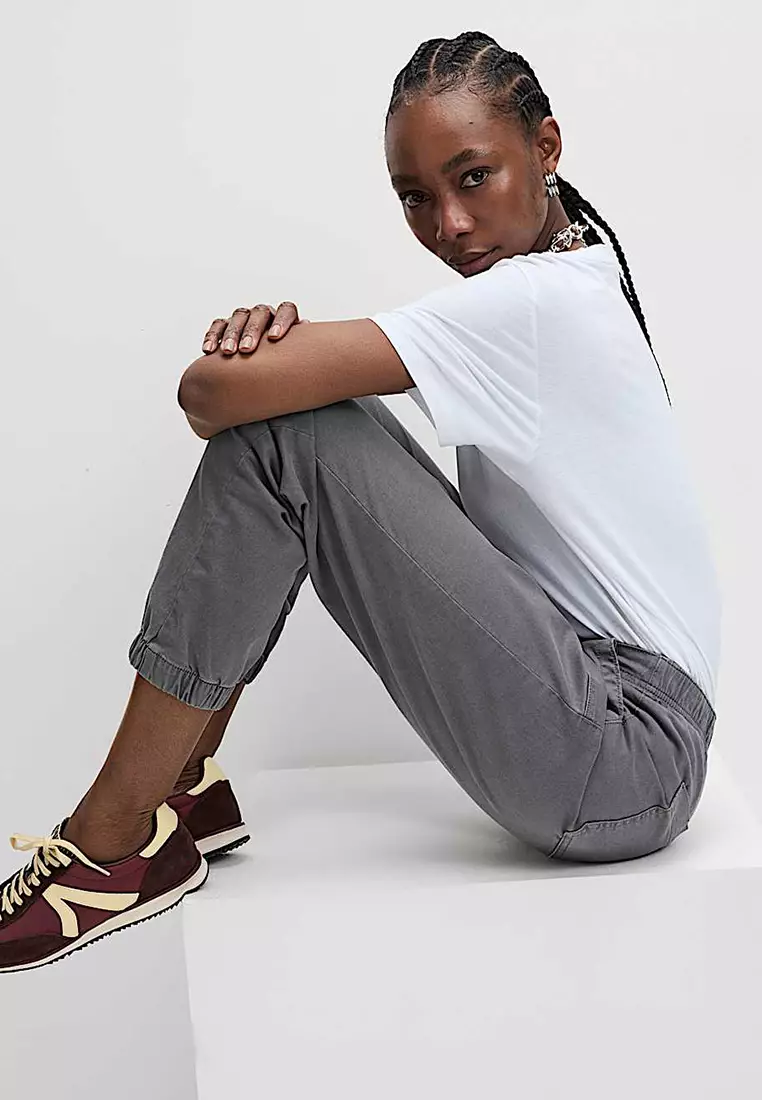 Cotton Blend Slim Fit Joggers