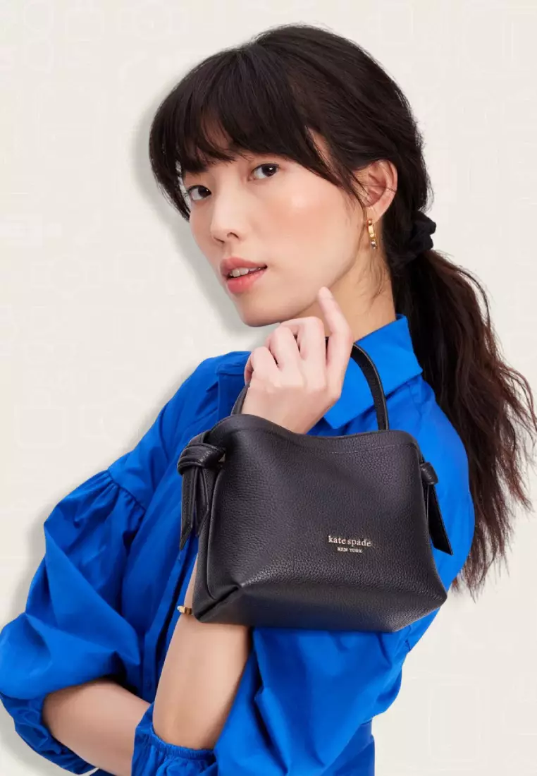 Kate Spade Knott Mini Crossbody Tote Black