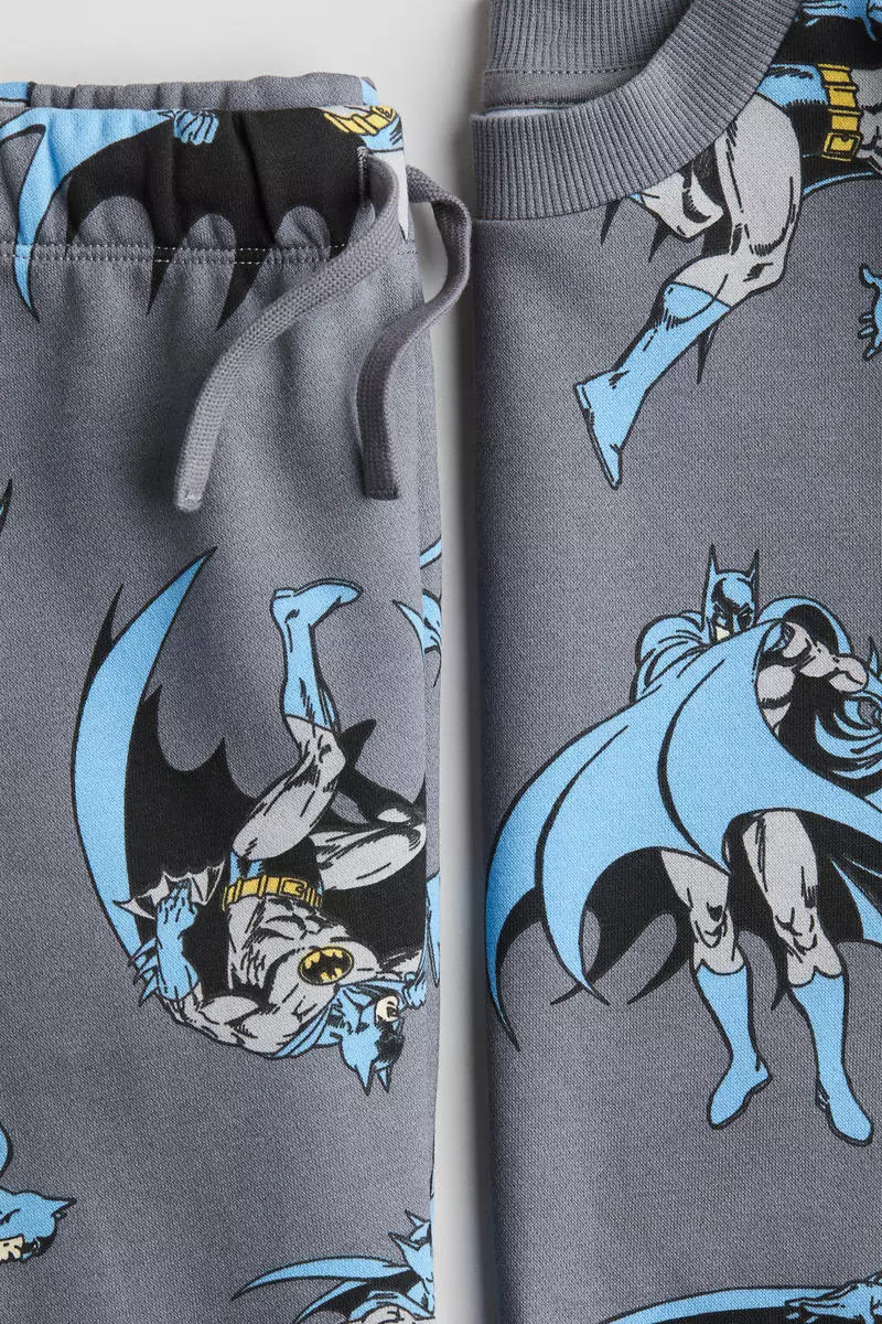 2-piece printed sweatshirt set