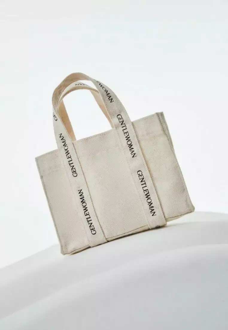 Gentlewoman Micro Box Tote Bag - Cream
