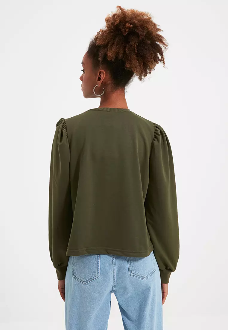 Buy Trendyol Balloon Sleeve Sweatshirt 2023 Online | ZALORA Singapore