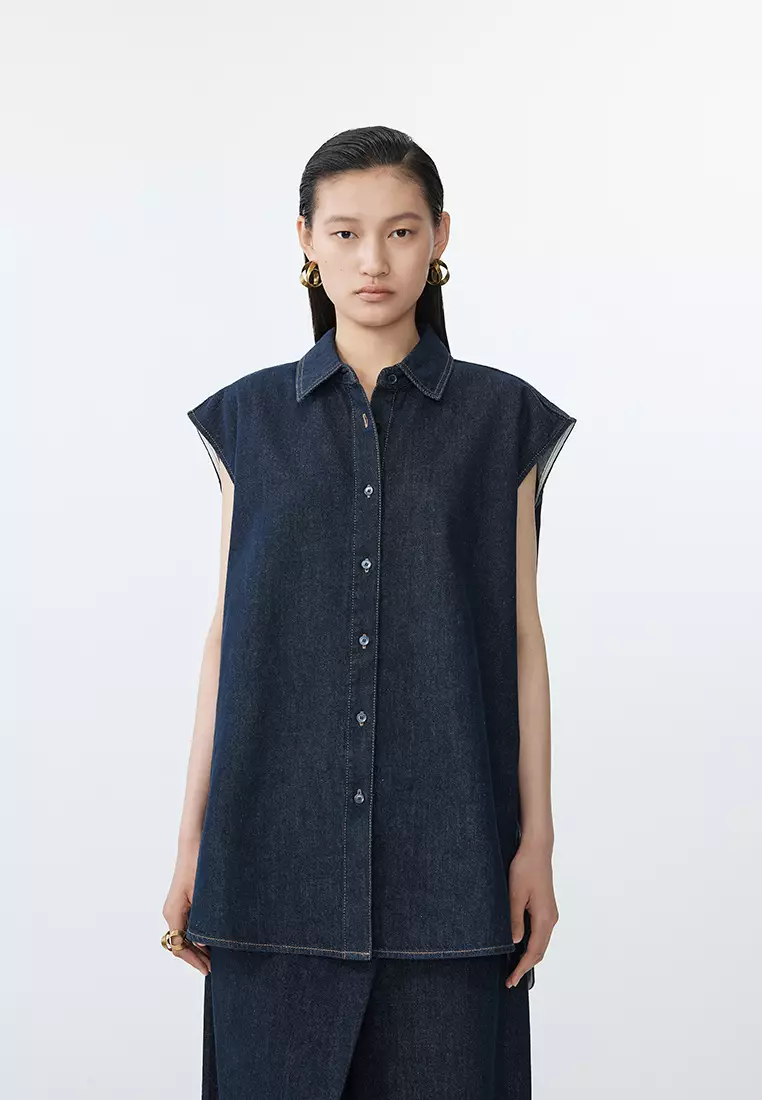 Loose Sleeveless Shirt