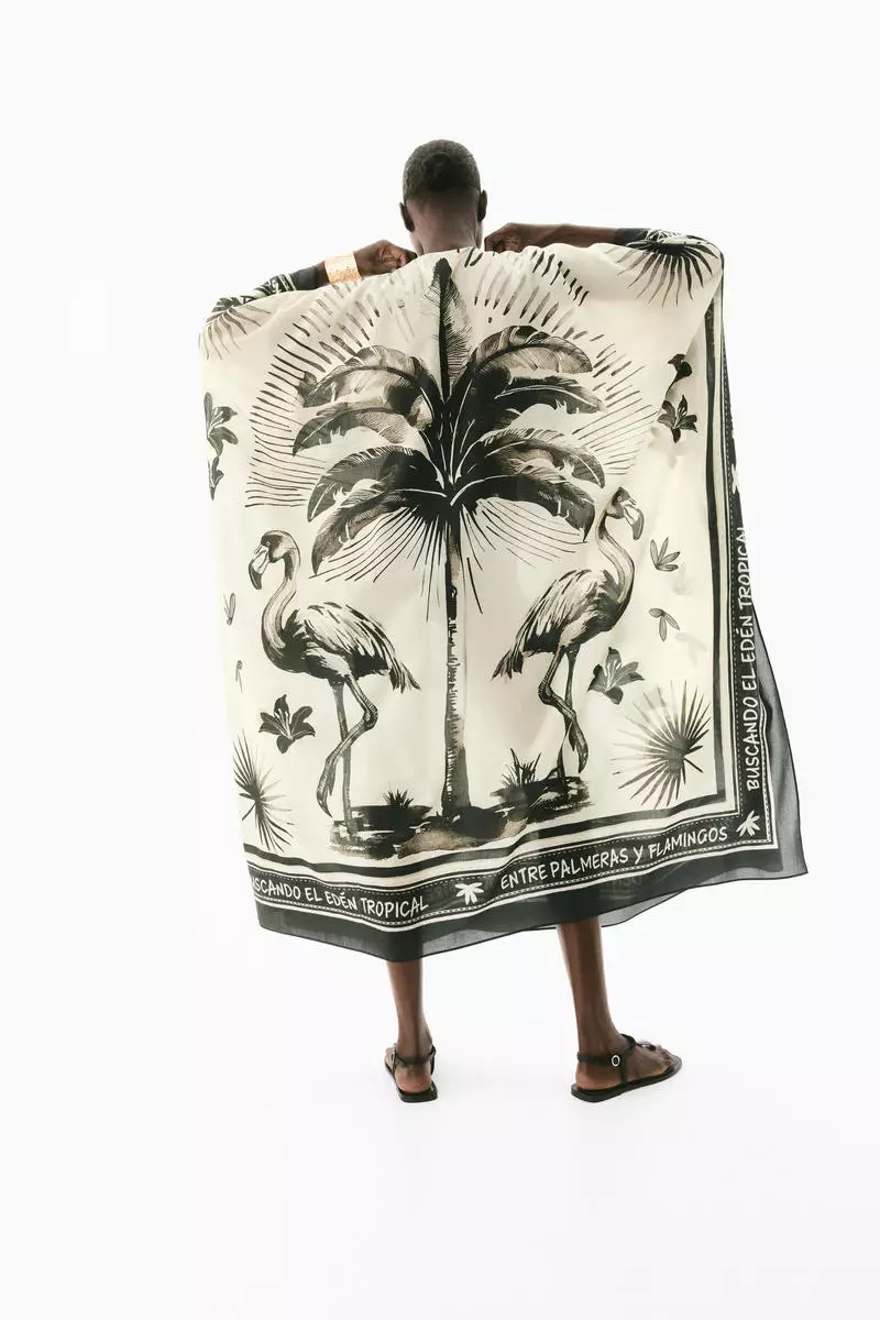 Oversized kaftan dress