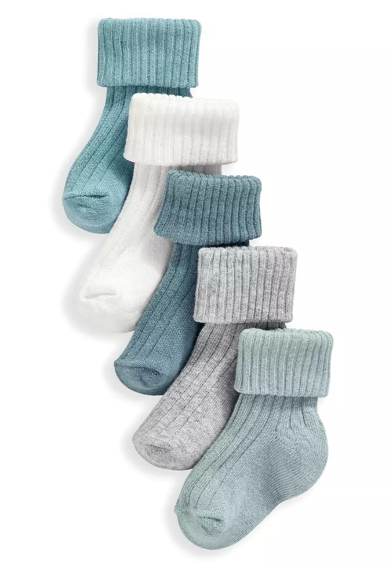 Ribbed Socks - 5 Pack