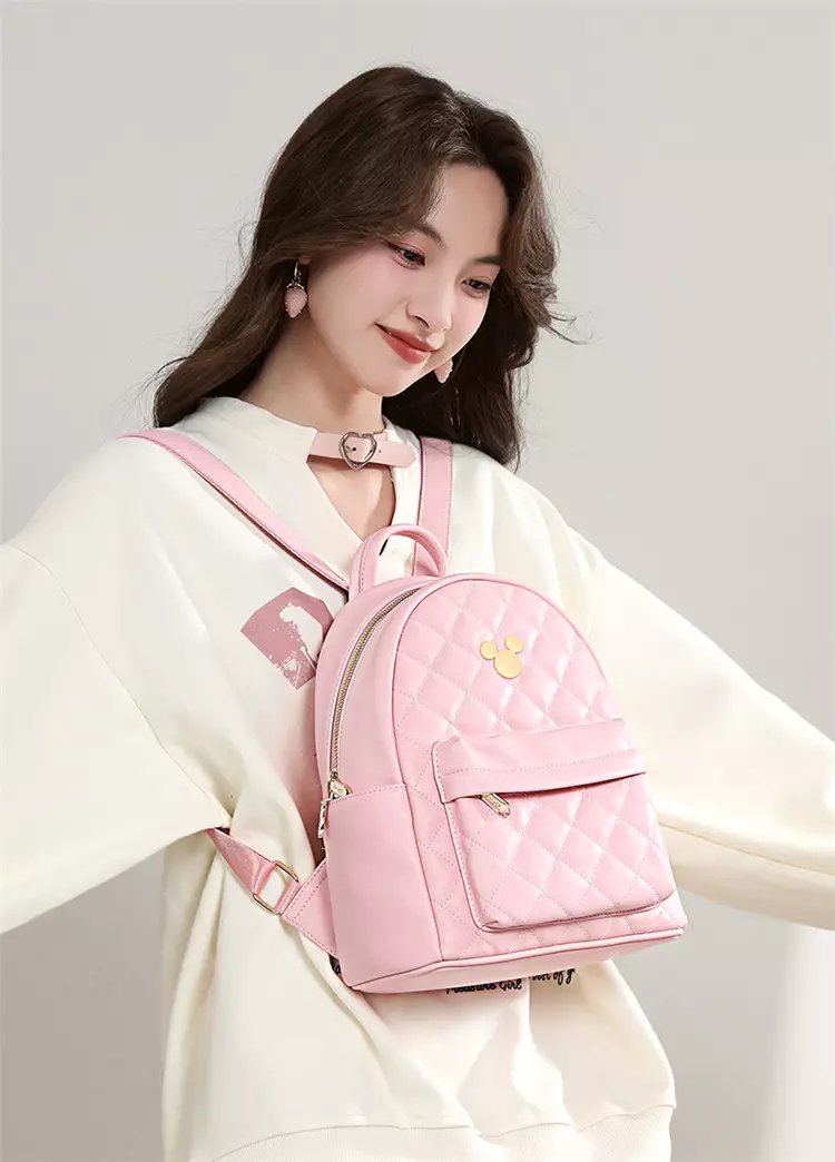 Mesuca Megos Disney Mickey Backpack - Pink - Tas Ransel