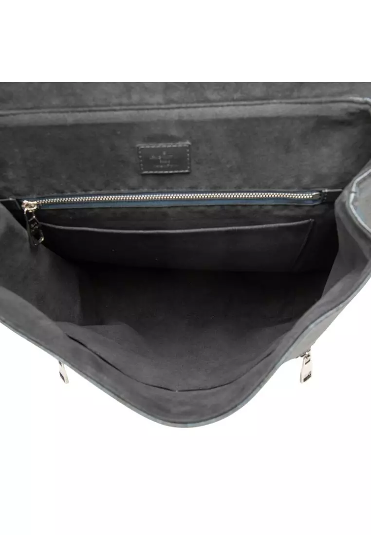 Pre-Loved Louis Vuitton Damier Cobalt Newport Backpack