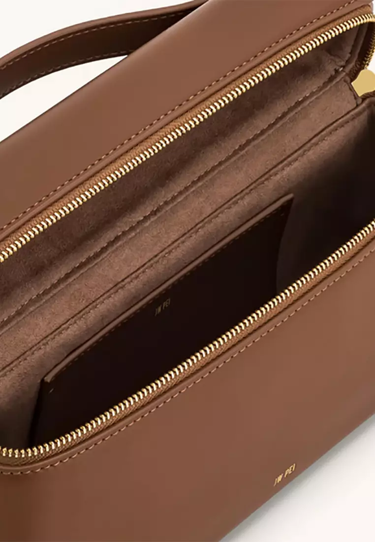 Thea Top Handle Bag - Brown