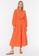 Trendyol orange MODEST Tier Midi Dress 54DF5AAEE63A59GS_4