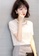 Sunnydaysweety white Korean Style Woolen Beaded Ultra-Thin Top A21031903W E4022AAF5BFA7EGS_4