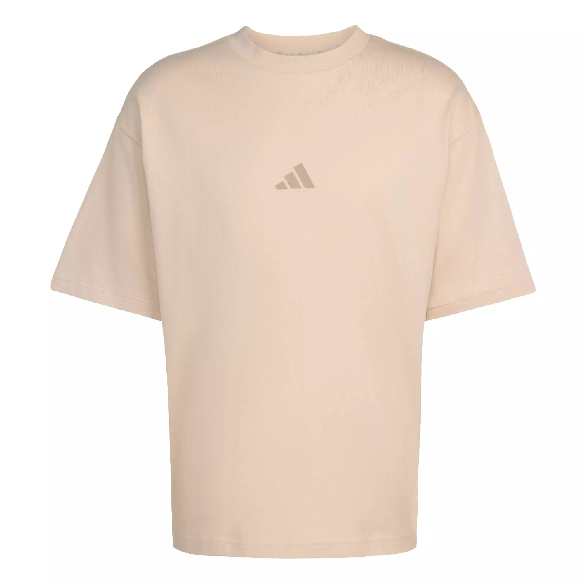 Lifestyle Future Icons Small Logo Tee Men Beige KD7648