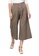 RedCheri brown Brown Front Button Pants 6EF01AAF71E4CEGS_1