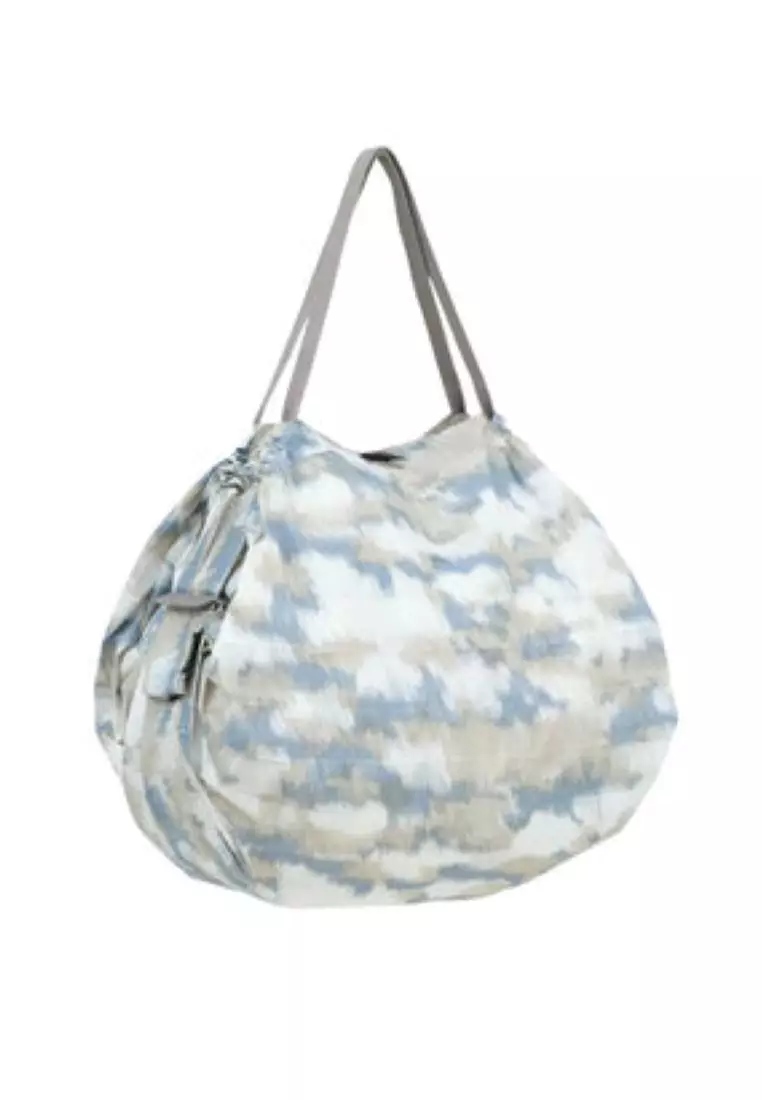 Shupatto Foldable Tote (L) - Ukigumo (Floating Clouds)