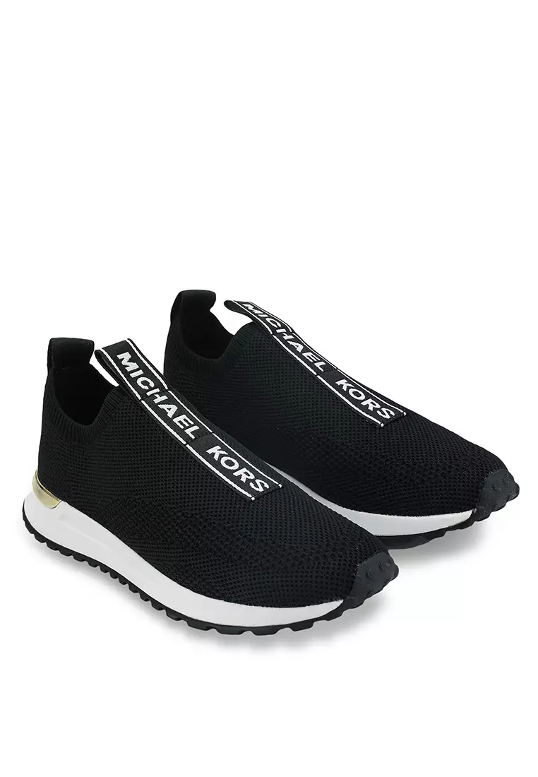 Buy MICHAEL KORS Bodie Logo Tape Mesh Slip On Trainers nt 2024