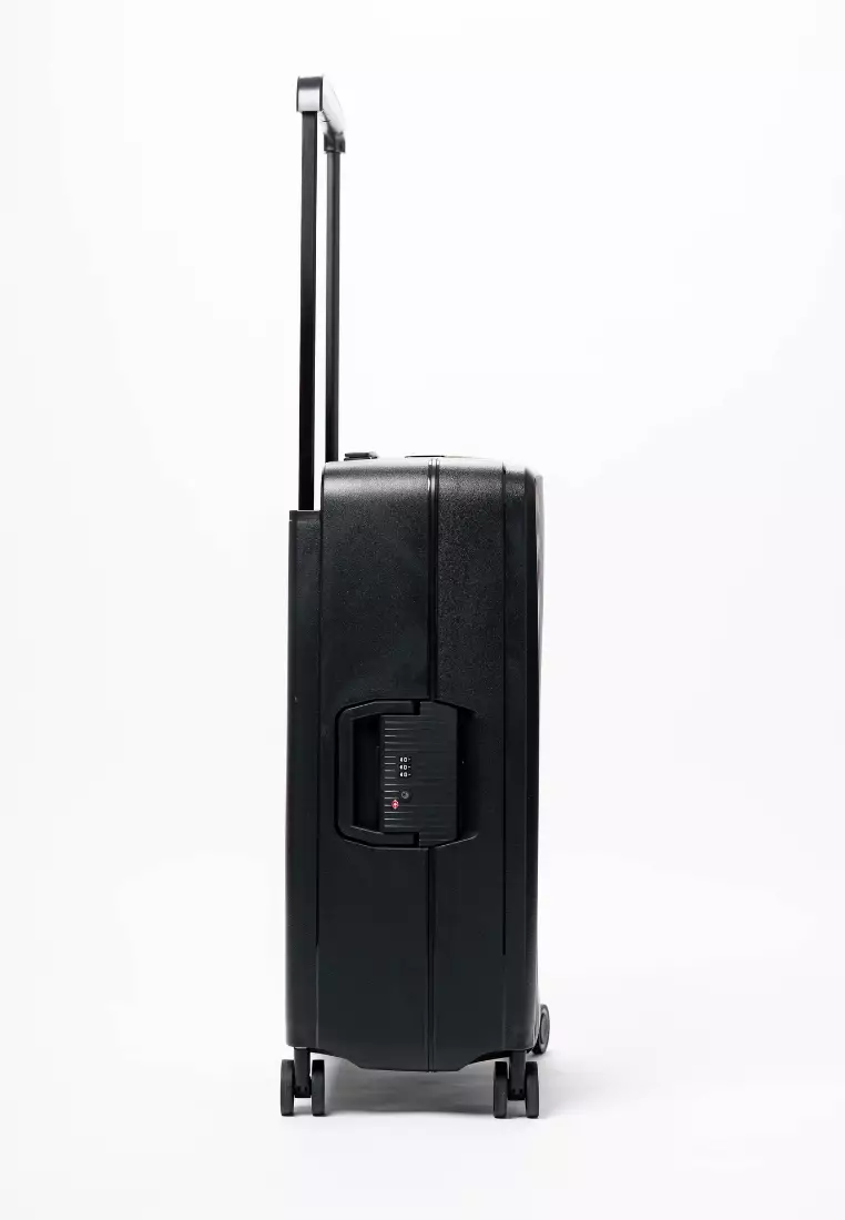 Gamma 20" Small Hard Case Zipperless Luggage Black