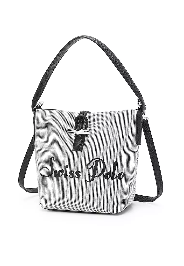 Women's Top Handle Bag / Sling Bag / Crossbody Bag - Black