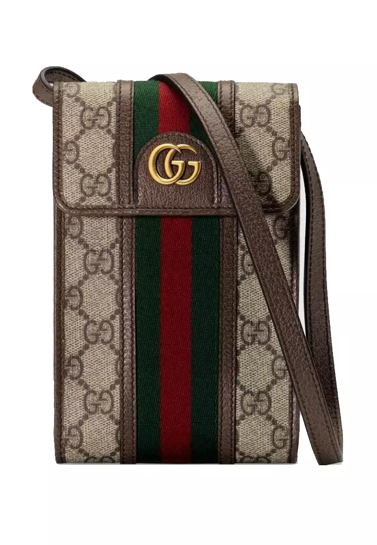Buy Gucci Leather Canvas Crossbody Sling Bag (nt) 2023 Online