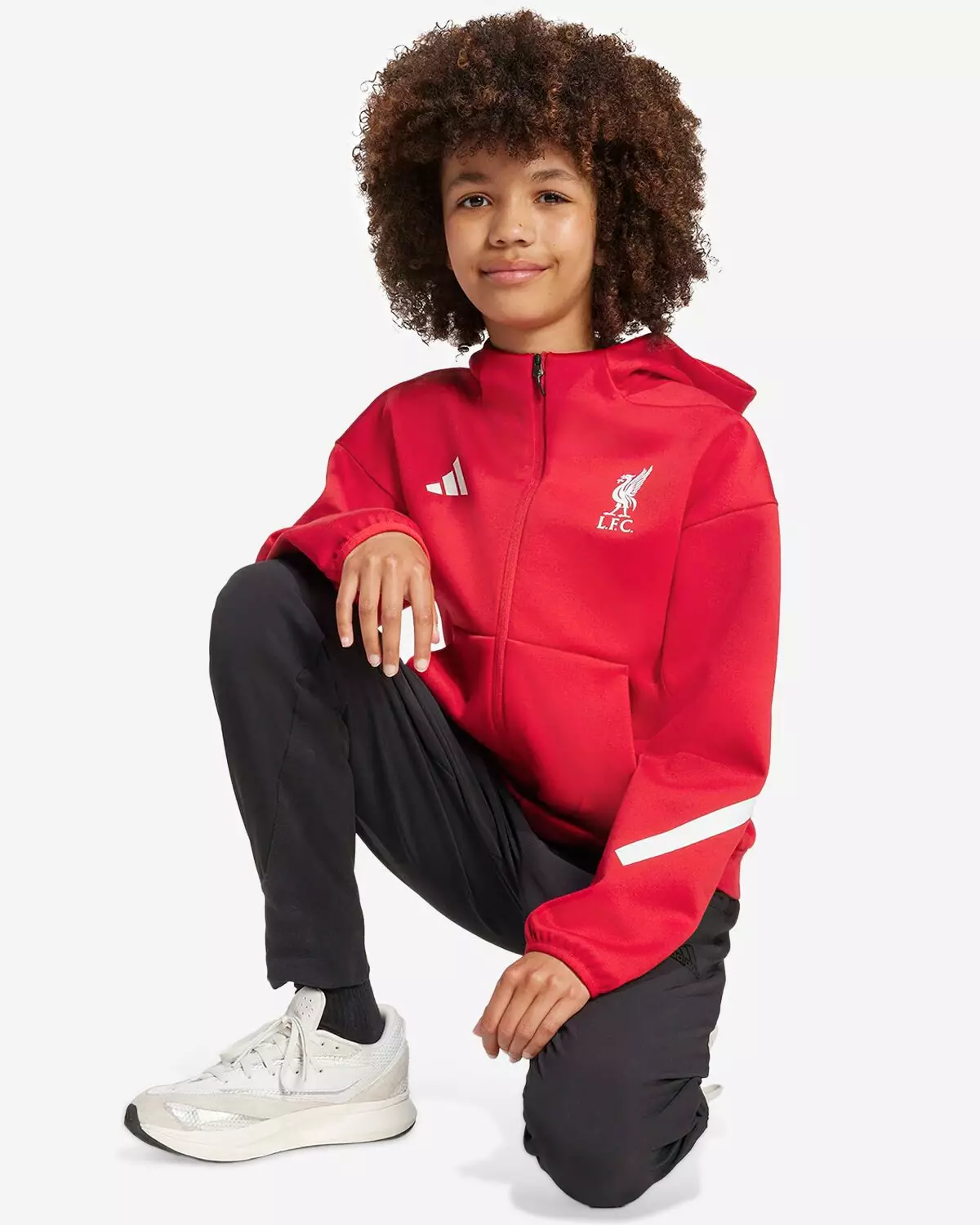 Liverpool FC adidas Z.N.E. Anthem Jacket Kids  - Official LFC Jaket Original Anak