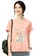 Its Me pink Embroidered Cutout Short-Sleeved T-Shirt 4C362AAF0A010EGS_2