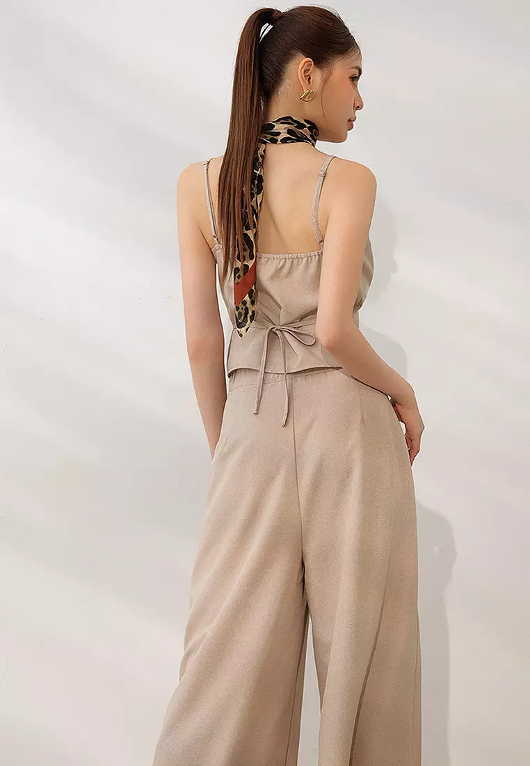 Cinched Waist Cami Top