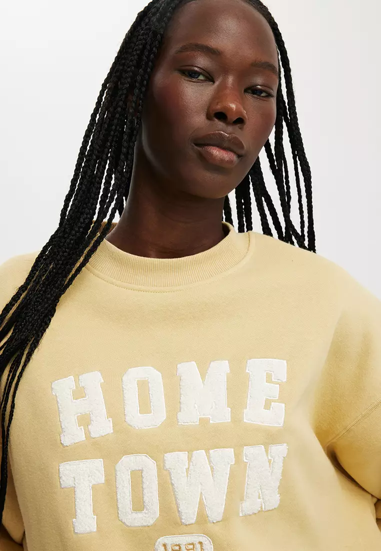 Graphic Crew Sweatshirt