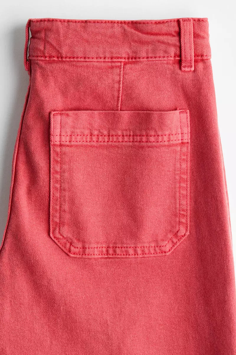 Wide High Jeans