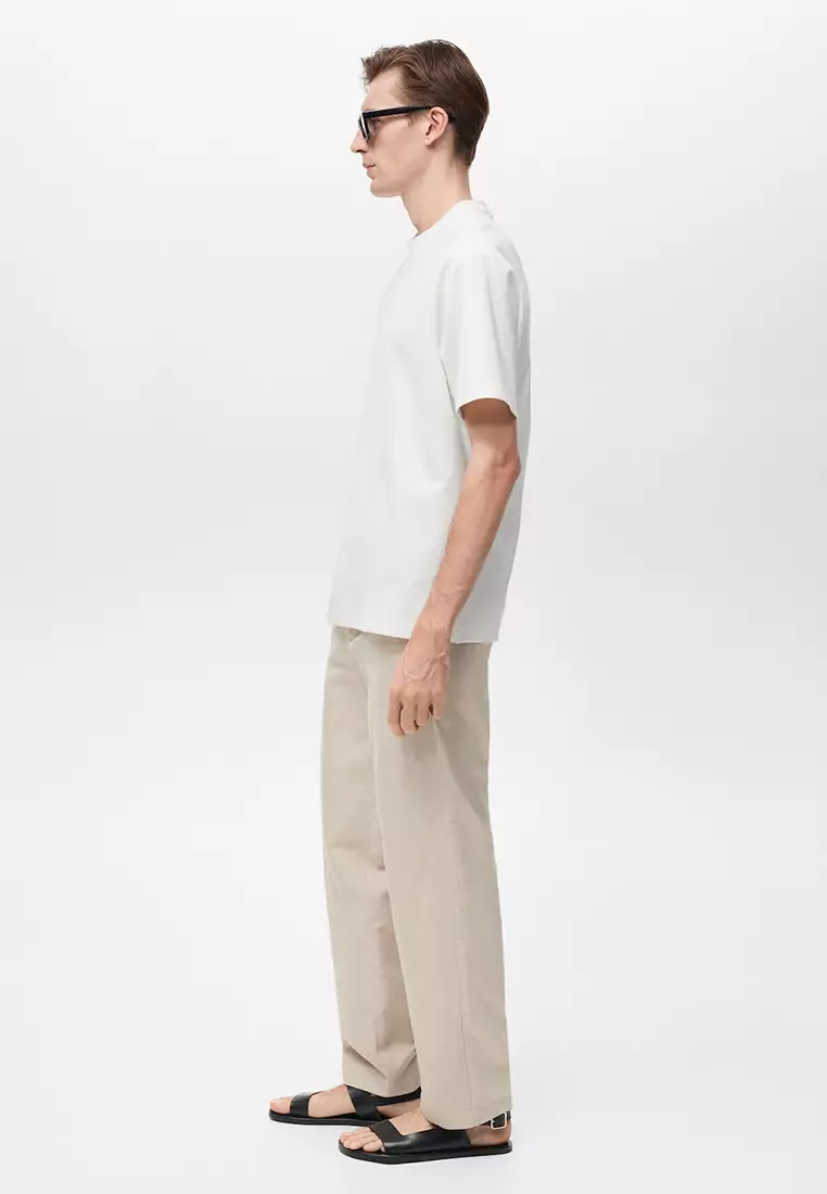 Regular-Fit Textured T-Shirt