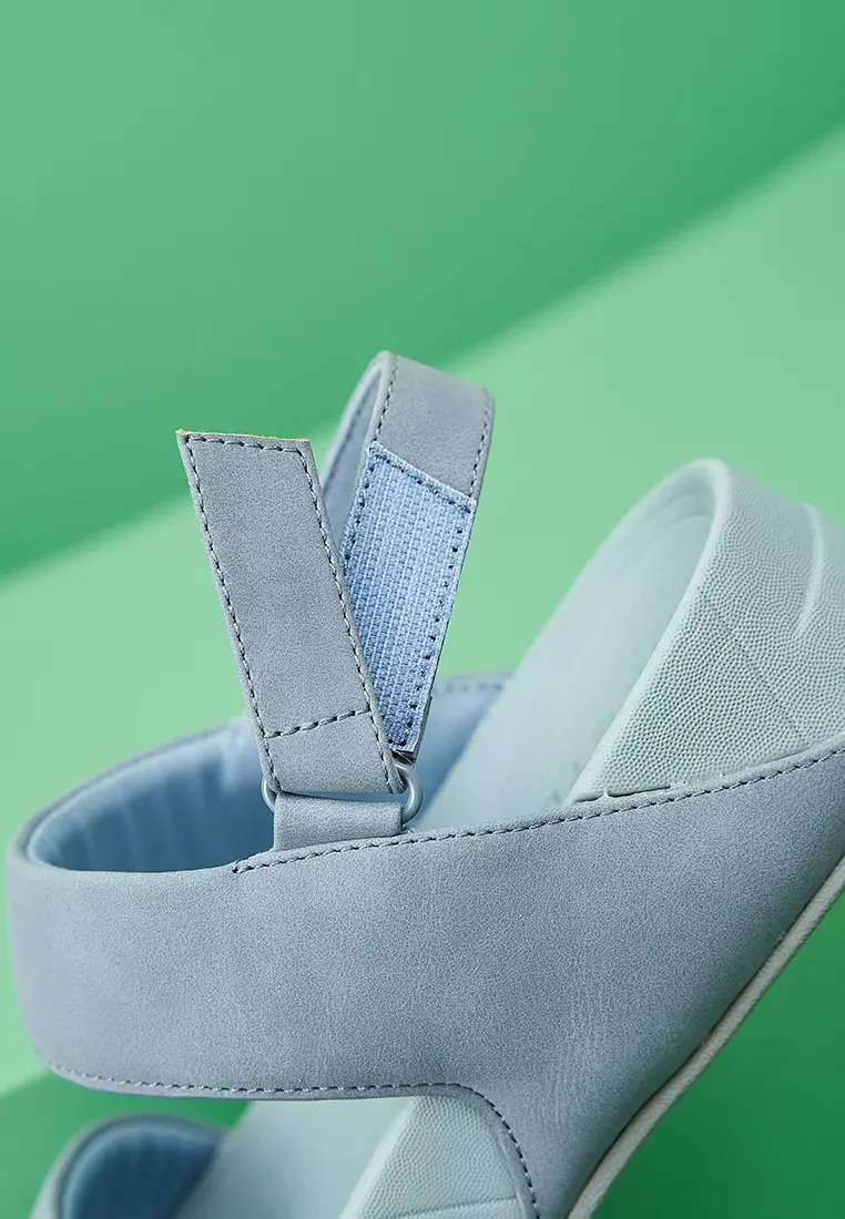 Platform Velcro Strappy Sandals ALM987-1