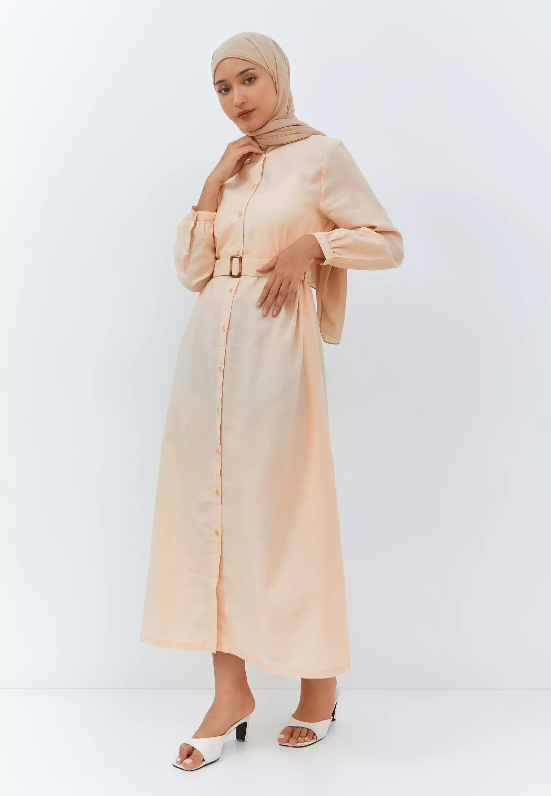 Laila Dress Tender Peach (G.4218)