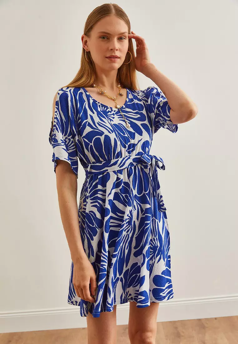 Belted Mini Dress