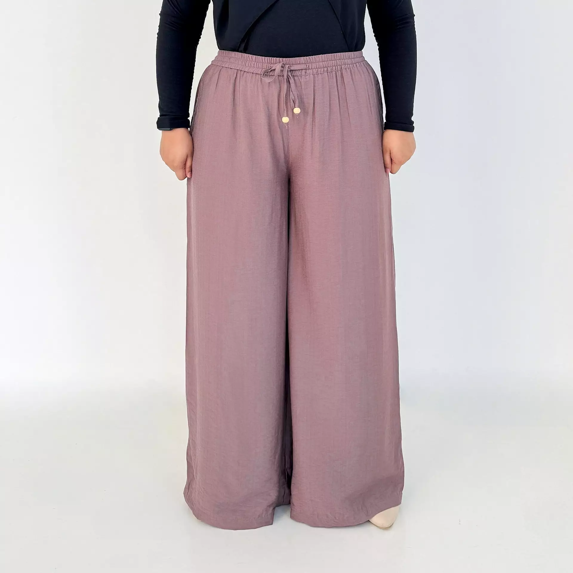 Basic Kila Pants [GREY] Celana Panjang Polos Wanita