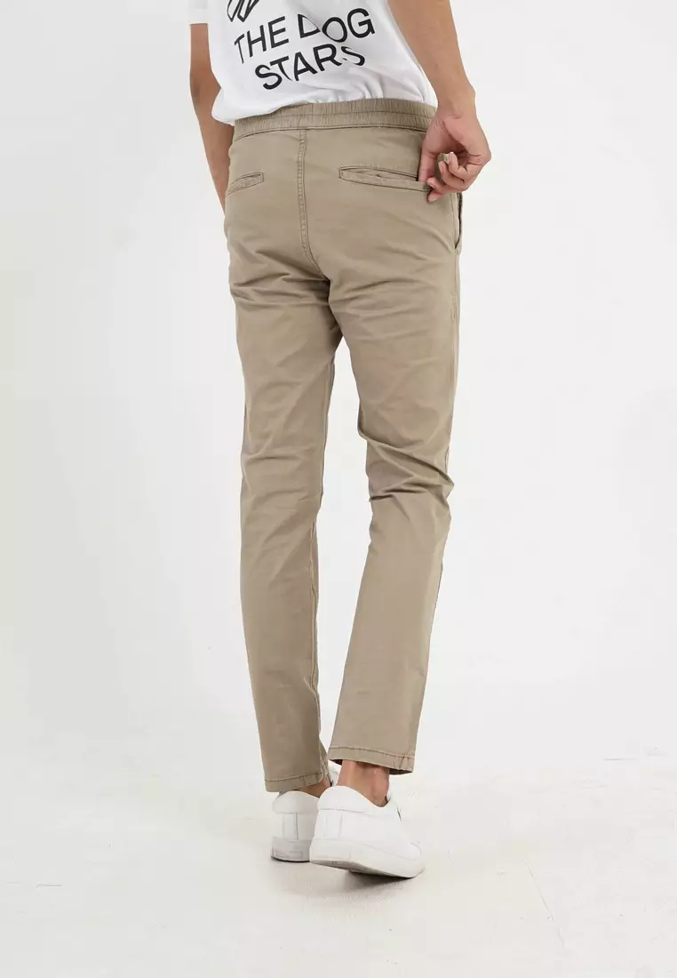 3Second Men's Long Pants Slim Fit Twill OL-C071124