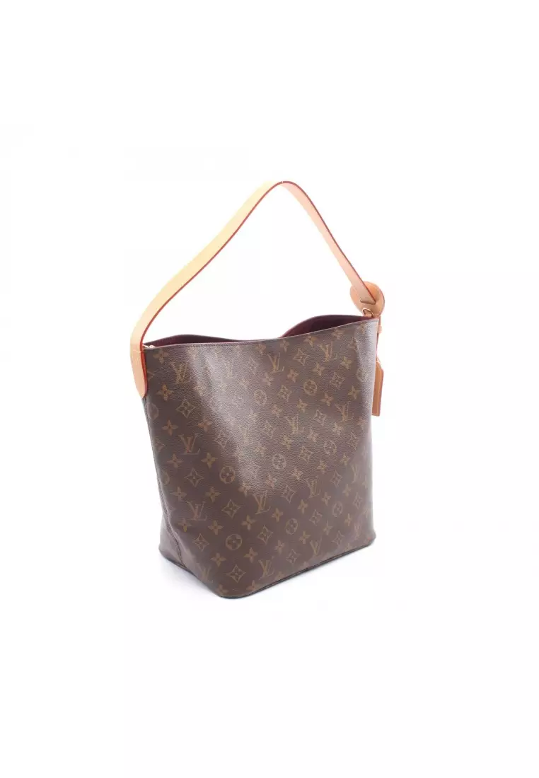 Pre-Loved Louis Vuitton All-In GM Shoulder bag PVC leather Brown