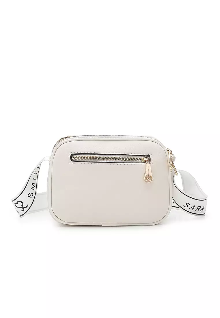 Women's Sling Bag / Crossbody Bag - White