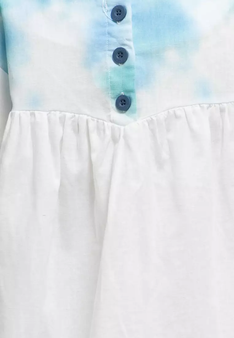 Girl's Linen Flare Shirt