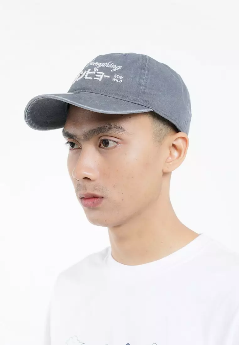 3Second Men's Baseball Cap Cotton Washing Ruki HP-C160126