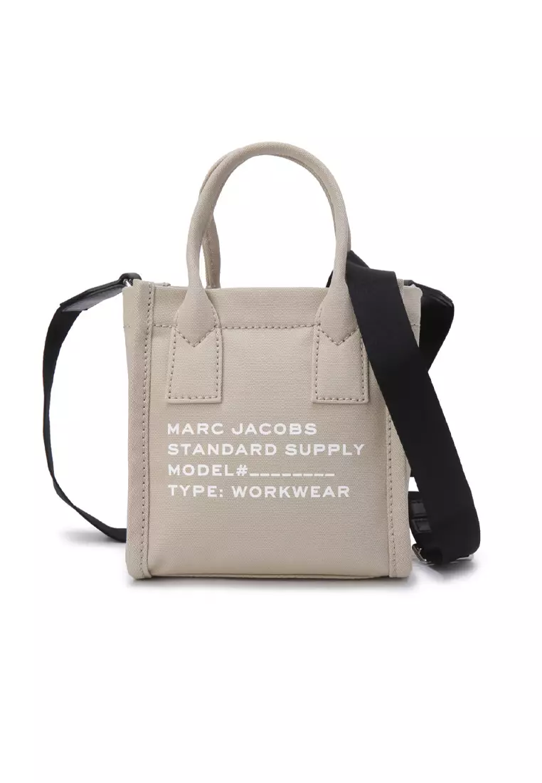 Marc Jacobs Canvas Standard Supply Small Tote Beige