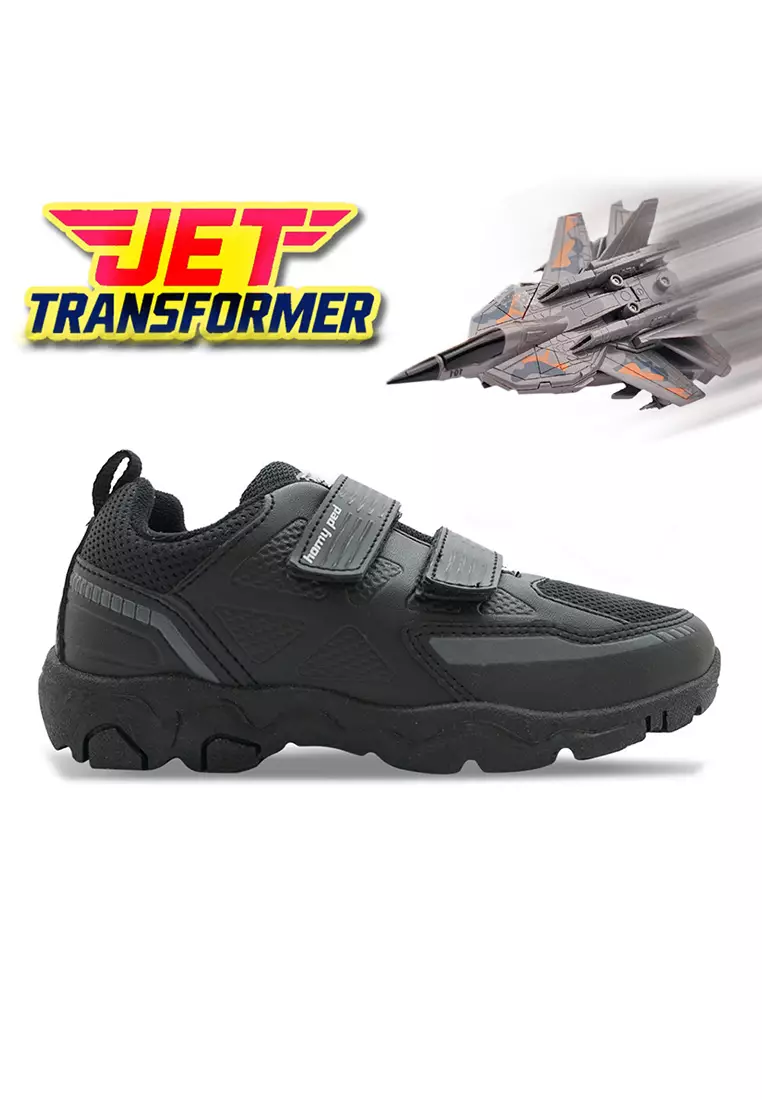 Homyped Anak Sepatu Sekolah Berhadiah Cakra-Spitfire-HHitam