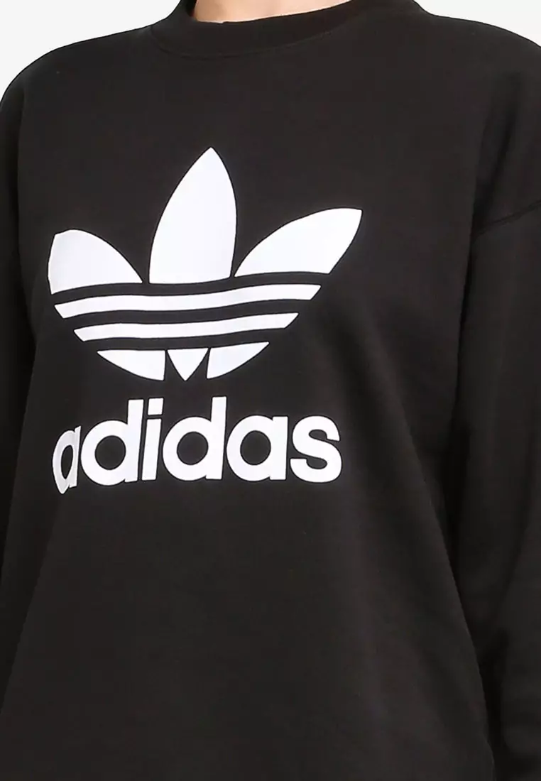 Mens adidas cheap trefoil sweatshirt