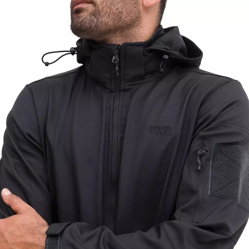 Eiger Mens Combat Tactical Softshell Jacket