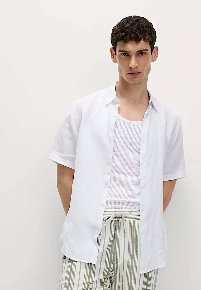 Easy Iron Pure Linen Shirt