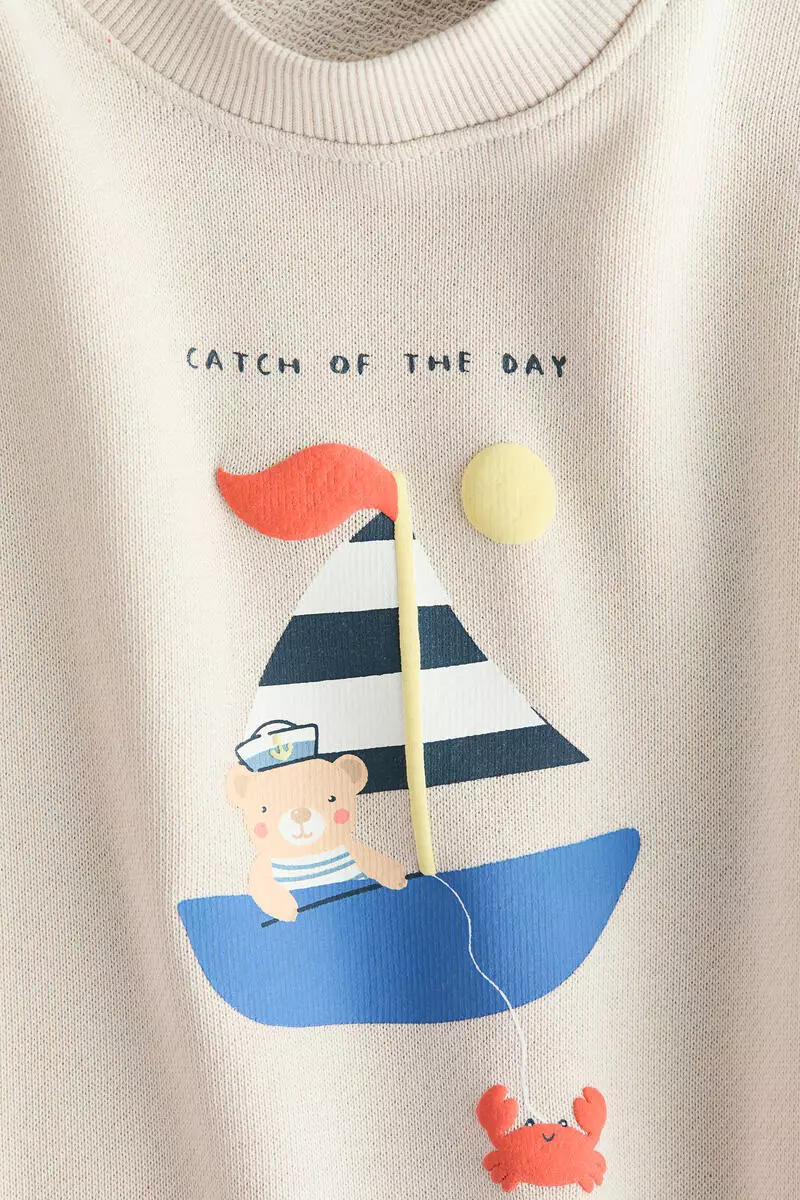 Printed sweatshirt