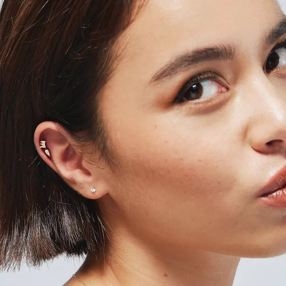ISAGO Teardrop Cluster Studs