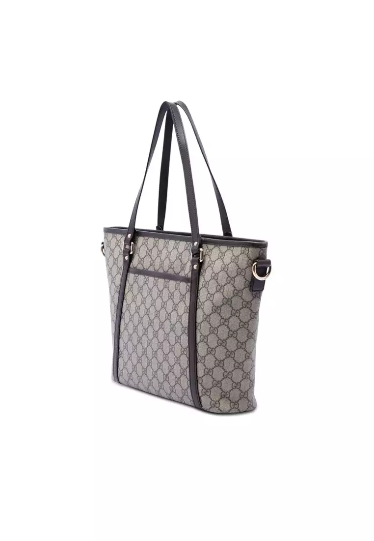 Pre-Loved Gucci Gg Supreme Joy Convertible Tote