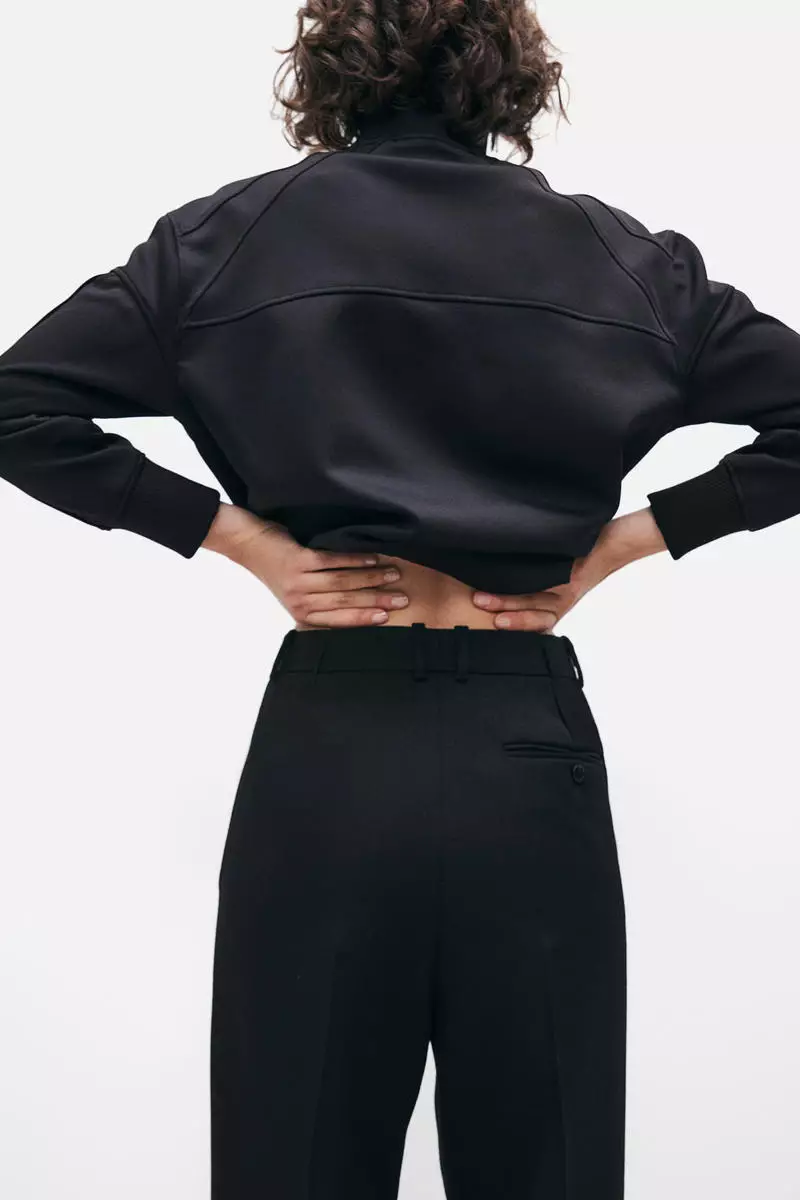 Tailored wool trousers 