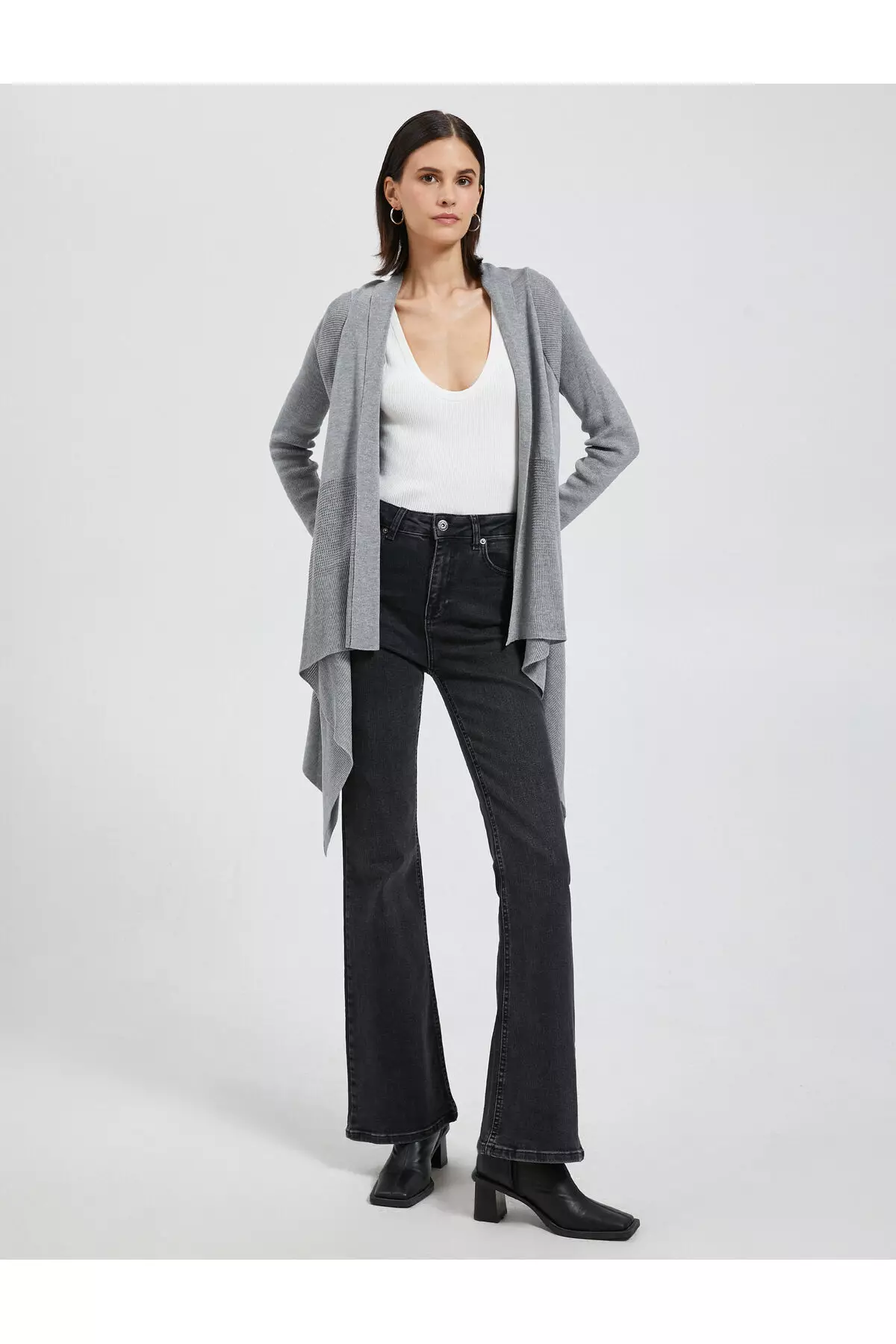 Flowy cheap long cardigan