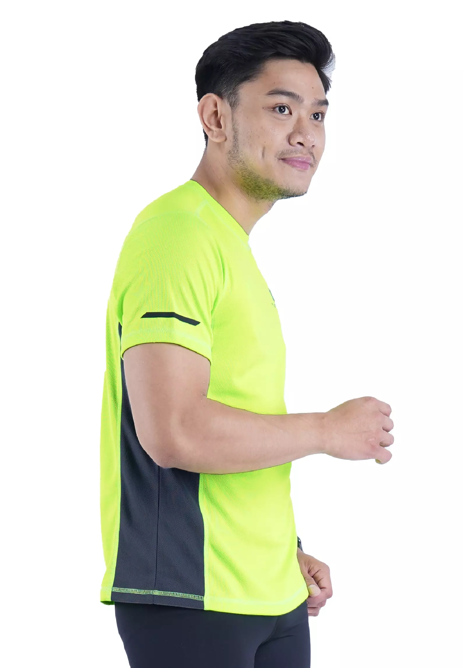 Tiento Kaos Olahraga Lari Baju Running Gym Dry Fit Extra Lite Pria